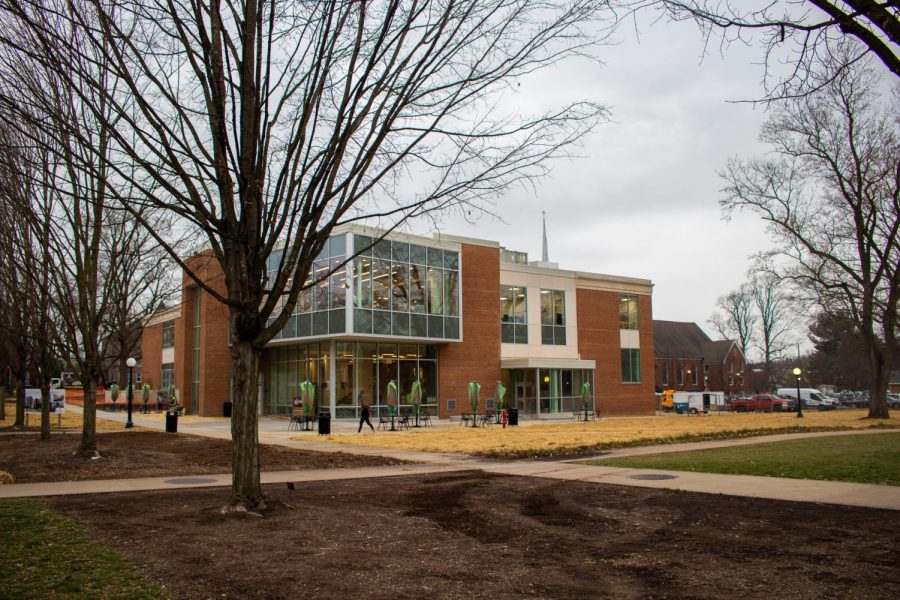 On Monday, Feb. 12, the rubber mats and chain-linked fence were removed from the John Kenny Forrer Learning Commons, allowing students to use the sidewalk. Junior Chase Dowe commented on how the fences being removed “gives more accessway to the sidewalks instead of the mats we were walking on.” He also hopes that in turn the library will reopen soon.