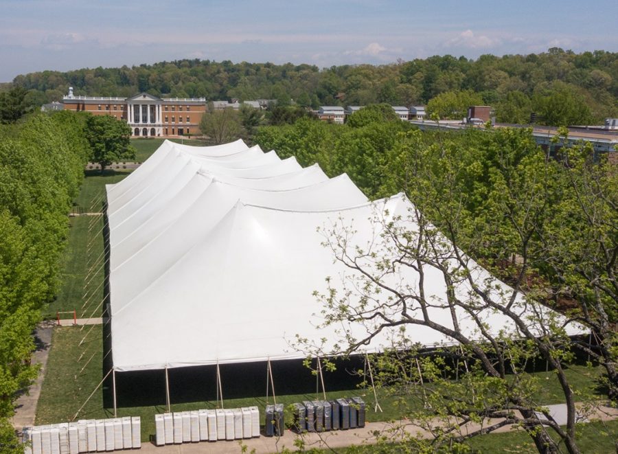 Graduation Tent