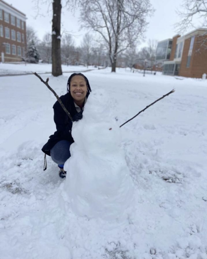 “My favorite part of the snow day was seeing everyone outside,” said sophomore Santia Fields. “With COVID happening our campus hasn’t had much life, but the snow day revived campus and connected us more.”