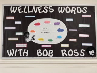 Wellness Words in Blue Ridge Hall