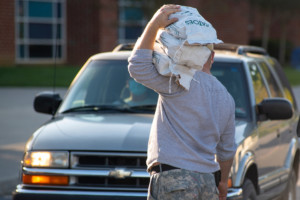 Blue Ridge Area Food Bank’s Partner Engagement Manager for the Shenandoah Valley Robin Swecker estimates that the organization serves nearly 140,000 food-insecure people every month. 