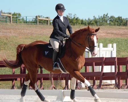 BC Equestrian student