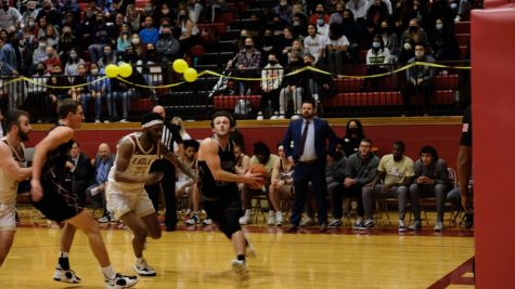 The men’s game was very fast paced and filled with a lot of free throws