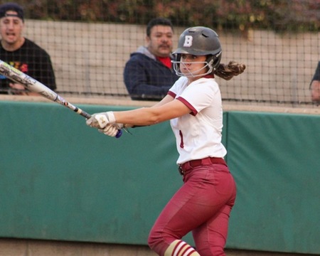 Senior Avery Pinder recorded a hit in each game on Thursday afternoon against the Cougars
