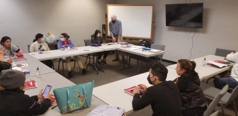 ESL classes help adult students learn English as a second language.