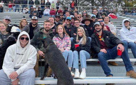 Former Bridgewater College lacrosse players and supporters show out for Alumni Day on April 9. 