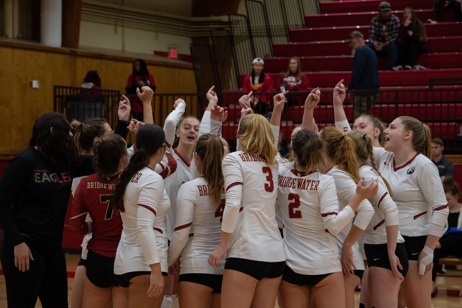 Women%E2%80%99s+Volleyball+Sweeps+Hood+College+3-0+During+Homecoming
