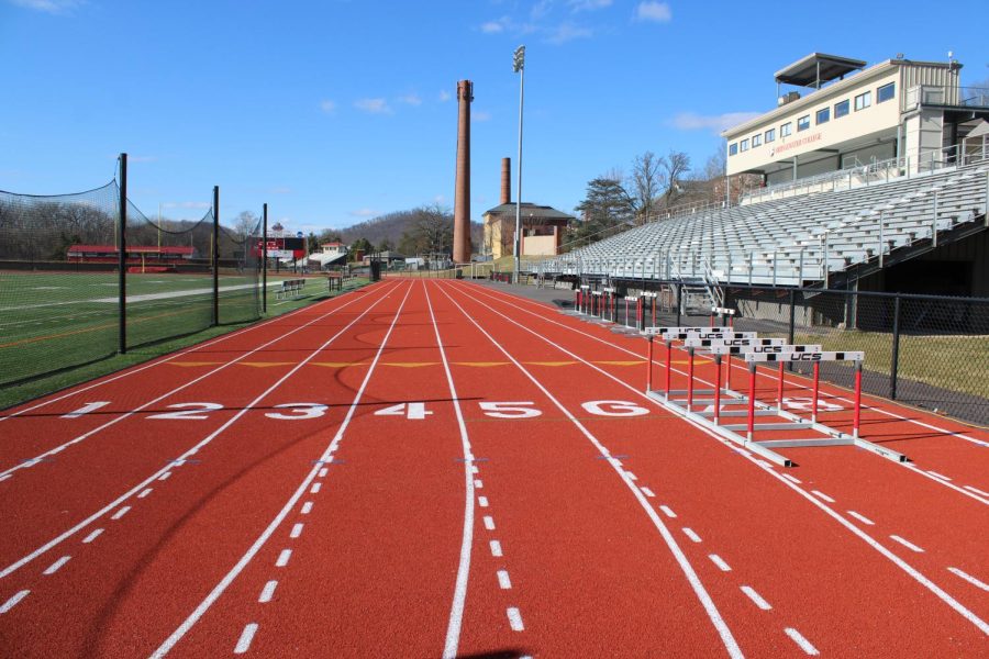 newly renovated outdoor track