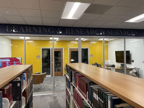 SPRCs are located in the Learning and Research Services on the first floor of the Forrer Learning Commons.
