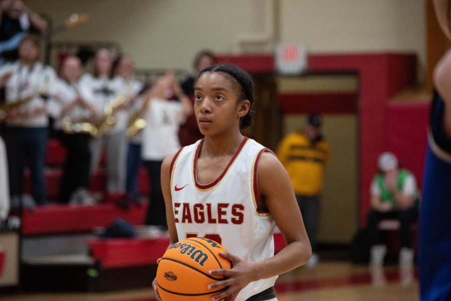 Senior guard Jasmyn Pierce