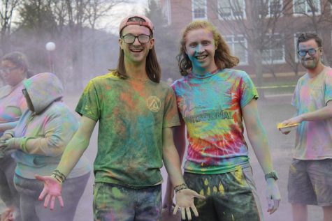 This was Niles’ first time attending the Festival of Colors. “It was really awesome. I really like that so many people came out today,” said Niles. “We threw colors all over the place and bonded with our friends.”