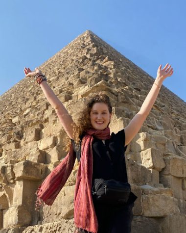 Senior Allison O’Brien in Cairo, Egypt