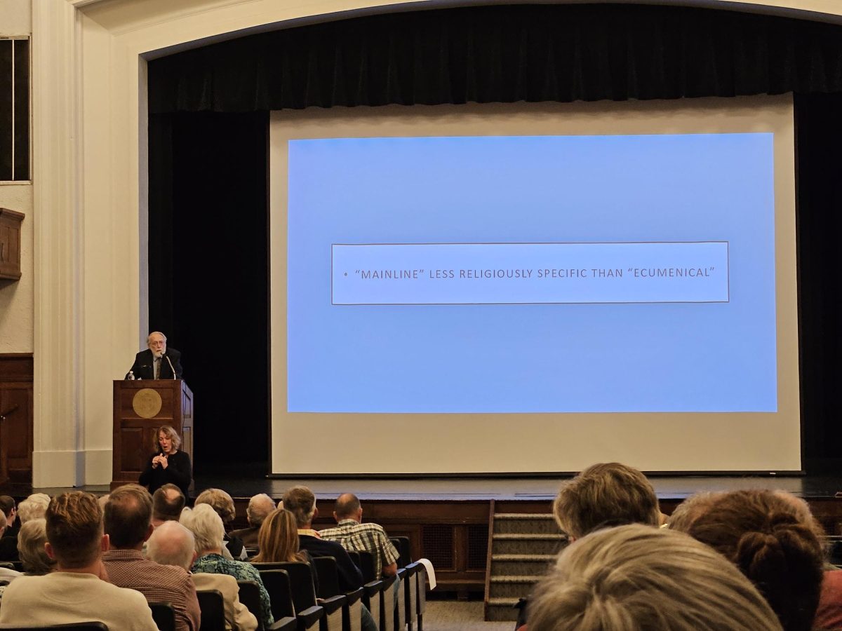 Dr. David Hollinger lectures on the rise in power of evangelical Protestants within the religious conservative movement. Here, Hollinger teaches that “mainline” should be replaced with “ecumenical” when describing non-evangelical Protestants.