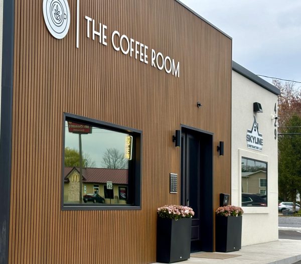 The Coffee Room is located on Main Street in Bridgewater. The new business offers the community food, drinks, and another special spot to come together.